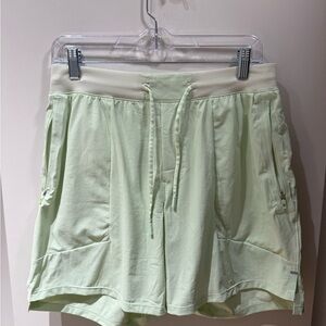 Lululemon Men’s Light Green Shorts